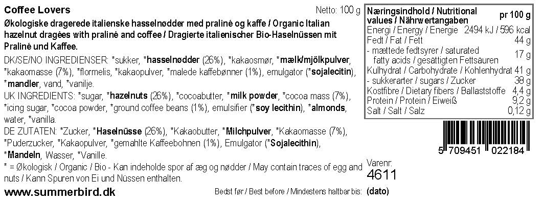 Summerbird, Coffee Lovers