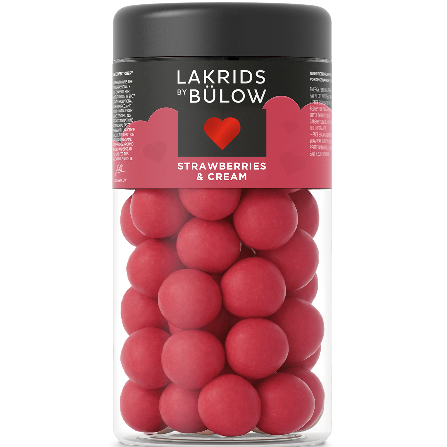 Lakrids by Bülow, Strawberrry & Cream, 270 gram