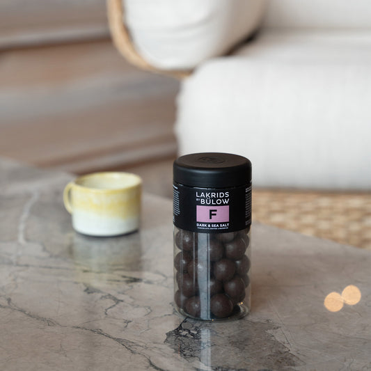Lakrids by Bülow, Dark Sea Salt, F, 270 g