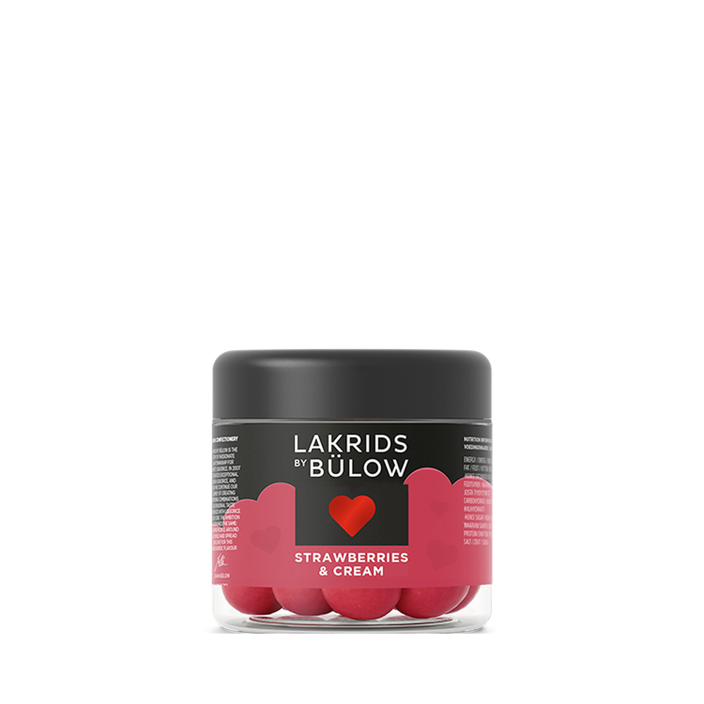 Lakrids by Bülow, Strawberrry & Cream, 115 gram