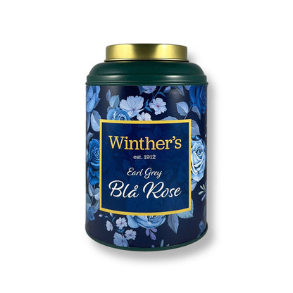 Winther's tedåse - Earl Grey m. Blå Rose